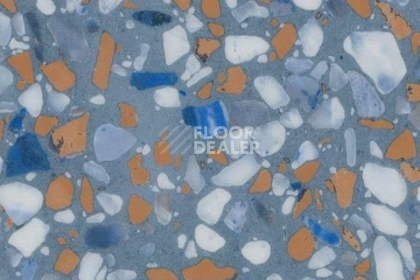 Виниловая плитка ПВХ FORBO Allura Material 63492DR7-63492DR5 blue terrazzo фото 1 | FLOORDEALER